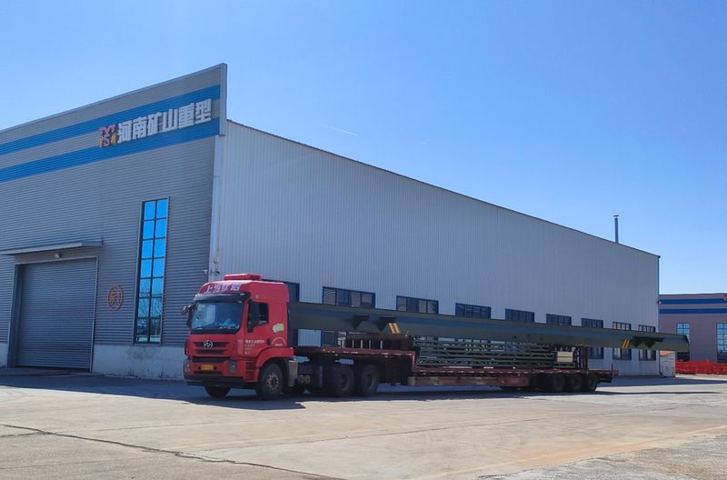 電動葫蘆門式起重機 MHxh5t17.9m 制作完成，發往南京交付客戶使用